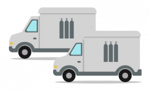 Cylinder Delivery Vans